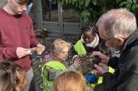 basisschool kinderen op bezoek